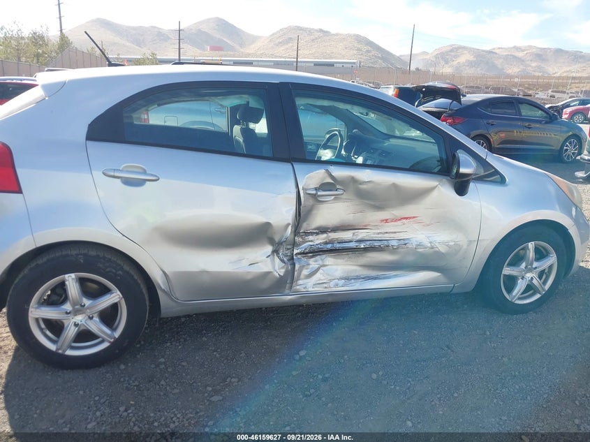 KIA RIO 2014 VIN KNADM5A35E6406658