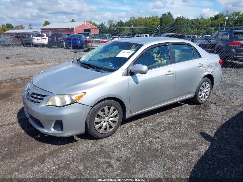 Vin: 5yfbu4ee7dp174250, lot: 46659463, toyota corolla le 20132