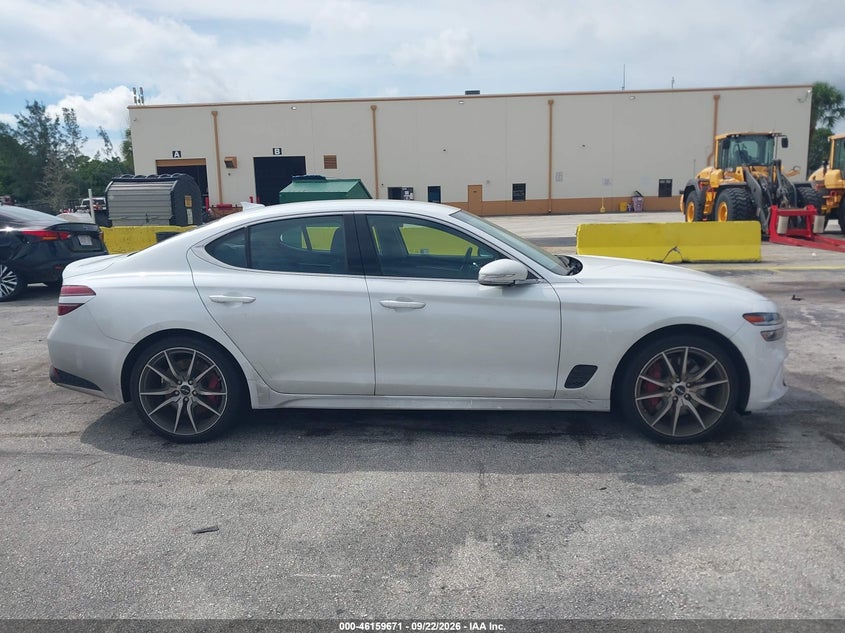 GENESIS G70 2025 VIN KMTG34SC1SU155965