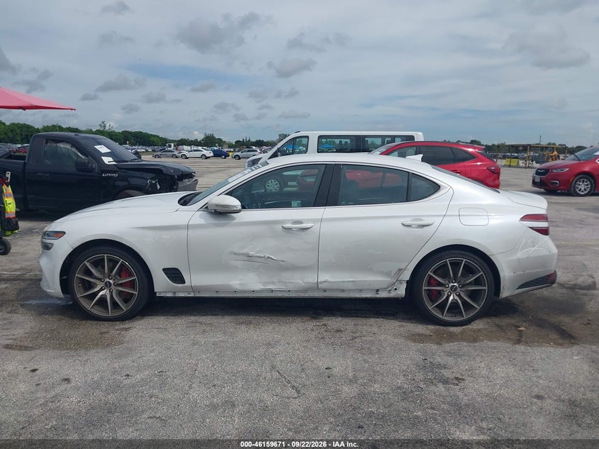 GENESIS G70 2025 VIN KMTG34SC1SU155965