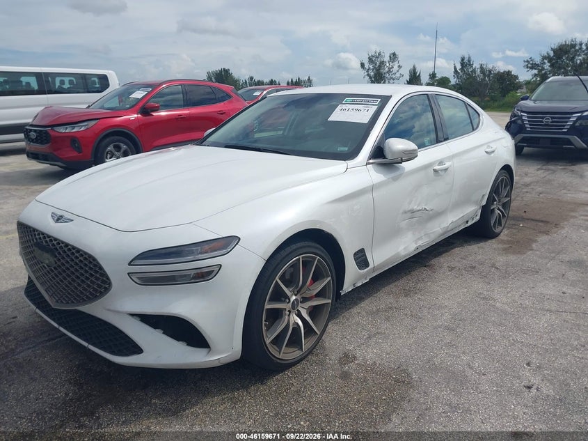 GENESIS G70 2025 VIN KMTG34SC1SU155965