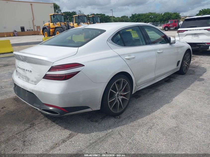 GENESIS G70 2025 VIN KMTG34SC1SU155965