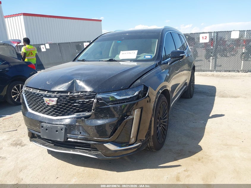 Vin: 1gykpcrs6lz116274, lot: 46659473, cadillac xt6 fwd premium luxury 20202