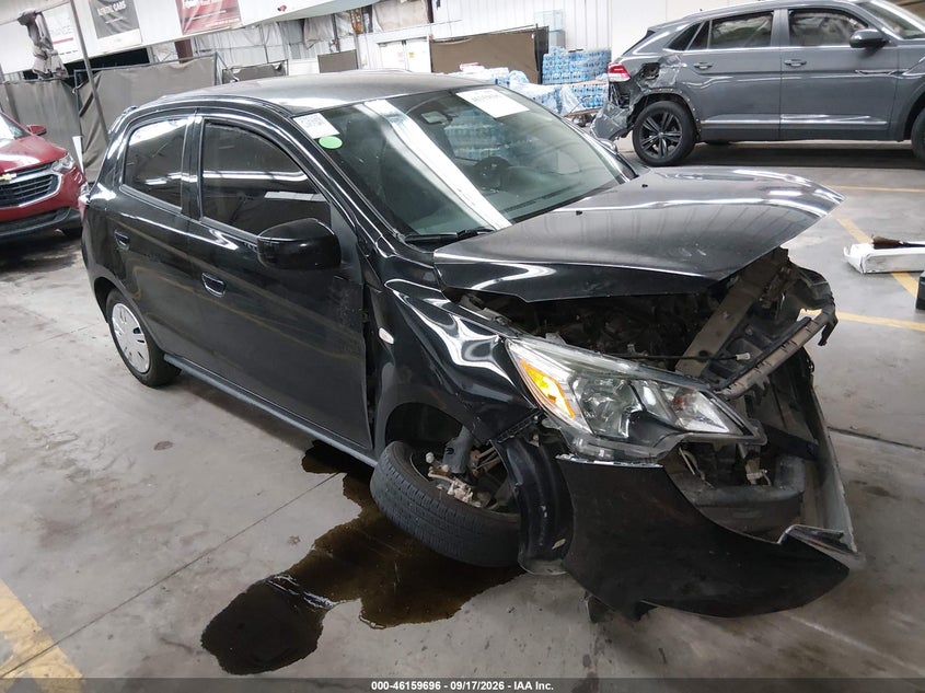 Vin: ml32auhj5nh006950, lot: 46659495, mitsubishi mirage es 2022 img_1
