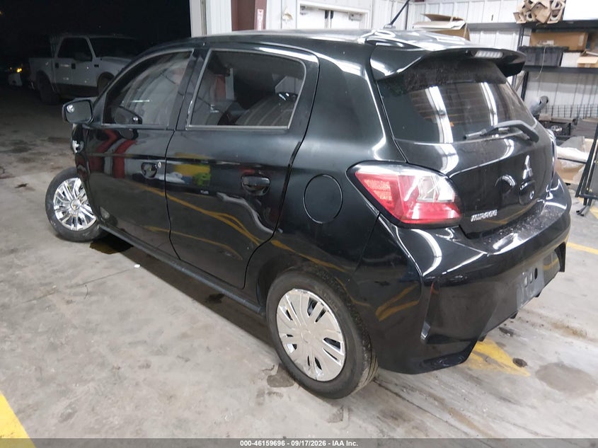 Vin: ml32auhj5nh006950, lot: 46659495, mitsubishi mirage es 20223