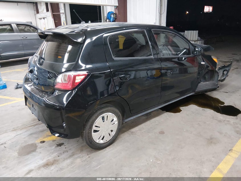 Vin: ml32auhj5nh006950, lot: 46659495, mitsubishi mirage es 20224