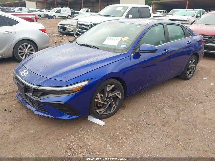Vin: kmhls4dg6su965779, lot: 46659500, hyundai elantra sel convenience 20252