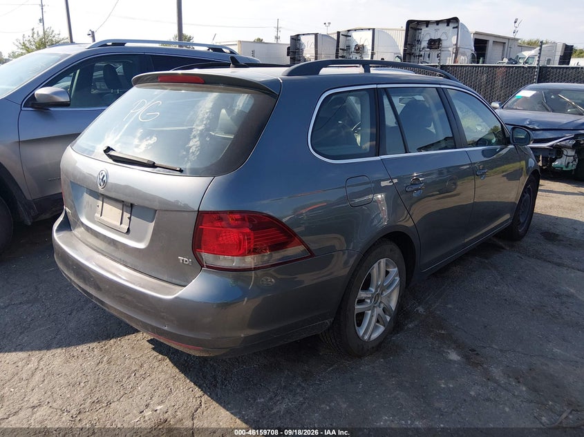 Vin: 3vwpl7aj0bm703892, lot: 46659507, volkswagen jetta sportwagen 2.0l tdi 20114