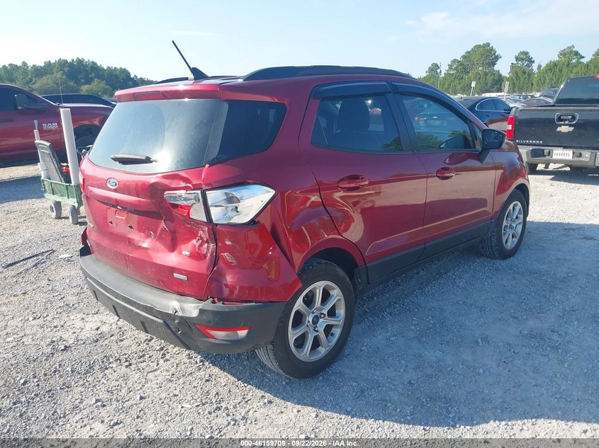 Vin: maj3p1te5jc243881, lot: 46659508, ford ecosport se 20184