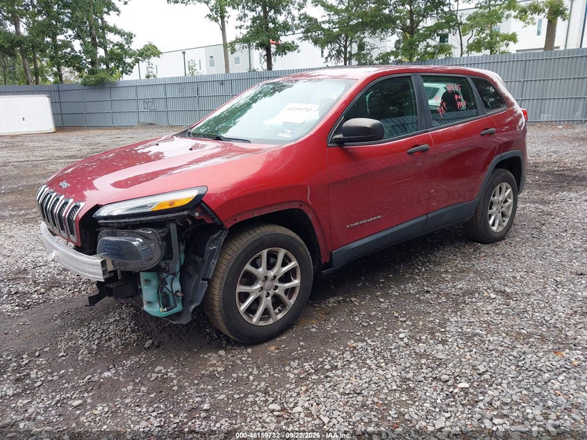 Vin: 1c4pjmabxew166131, lot: 46659531, jeep cherokee sport 20142