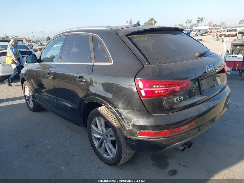 Vin: wa1bfcfs7gr002541, lot: 46659537, audi q3 2.0t premium plus 20163