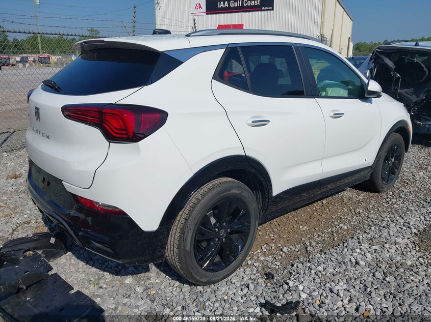 Vin: kl4amdsl4tb279348, lot: 46659538, buick encore gx sport touring fwd 20264