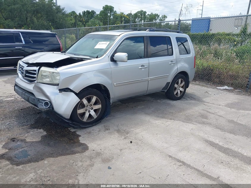 Vin: 5fnyf3h96cb023455, lot: 46659565, honda pilot touring 20122