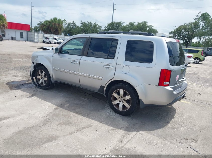 Vin: 5fnyf3h96cb023455, lot: 46659565, honda pilot touring 20123