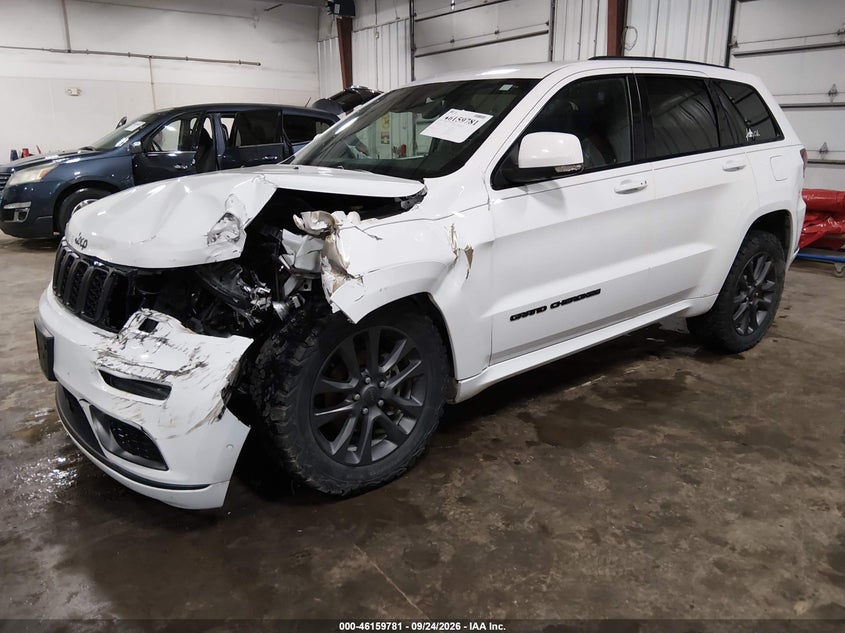 Vin: 1c4rjfcg0kc642087, lot: 46659580, jeep grand cherokee overland 20192