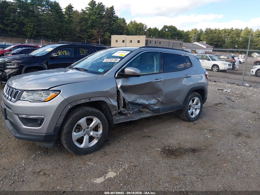 Vin: 3c4njdbb0lt119974, lot: 46659601, jeep compass latitude 4x4 20202