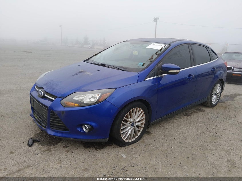 Vin: 1fadp3j24el312249, lot: 46659609, ford focus titanium 20142