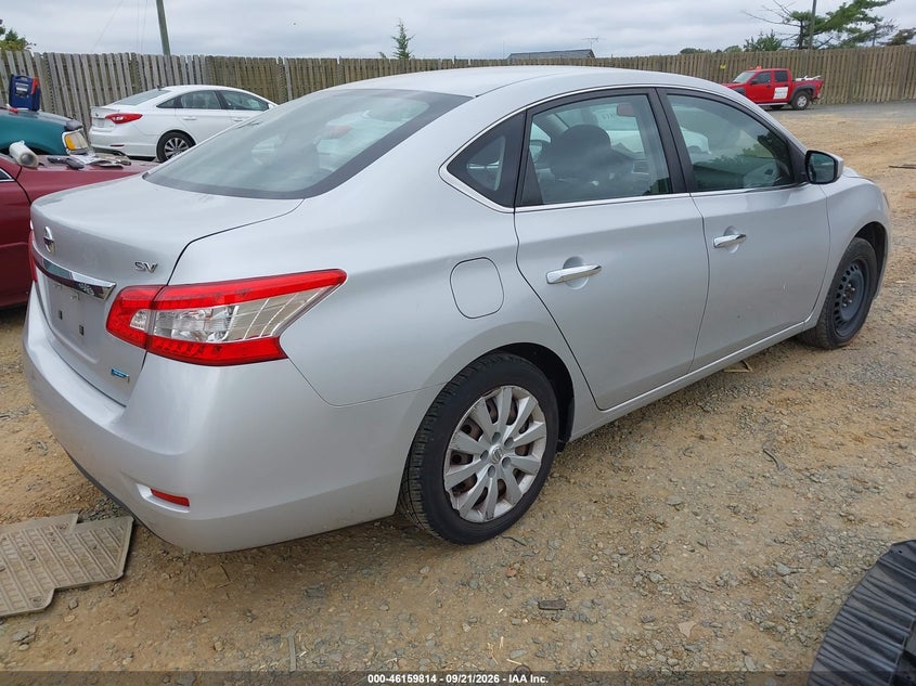 Vin: 3n1ab7ap3ey208747, lot: 46659613, nissan sentra sv 20144