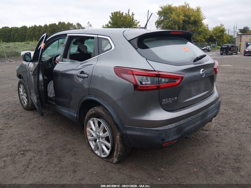 Vin: jn1bj1cw0lw641018, lot: 46659614, nissan rogue sport s awd xtronic cvt 20203