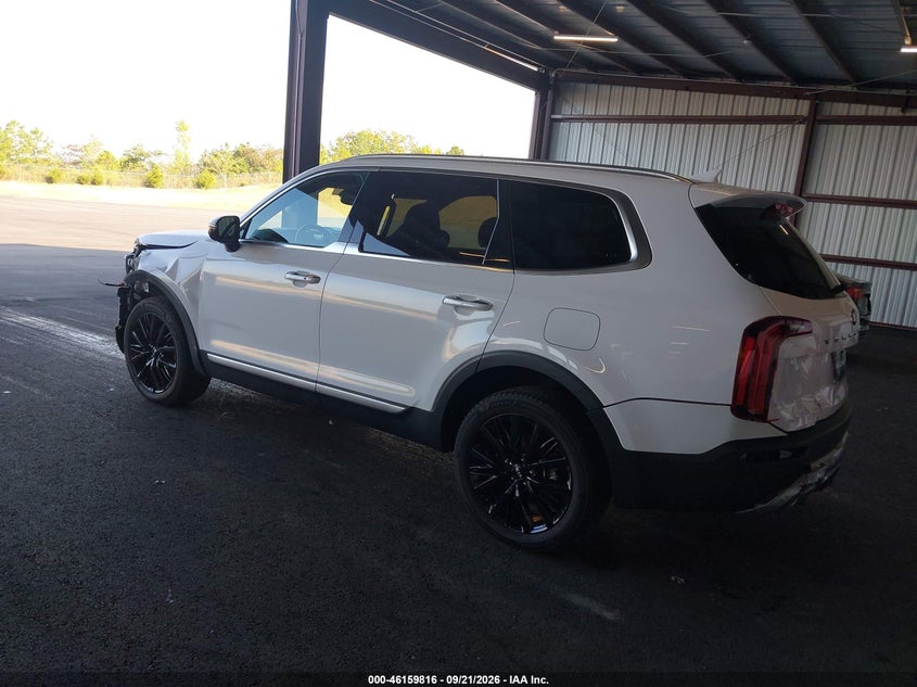 Vin: 5xyp5dhc4mg127808, lot: 46659615, kia telluride sx 20213
