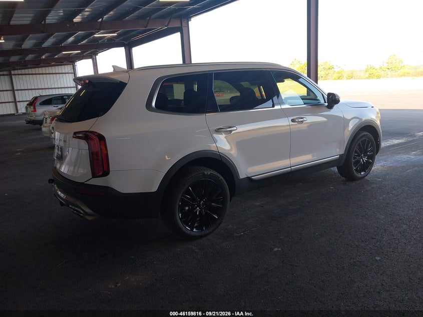 Vin: 5xyp5dhc4mg127808, lot: 46659615, kia telluride sx 20214