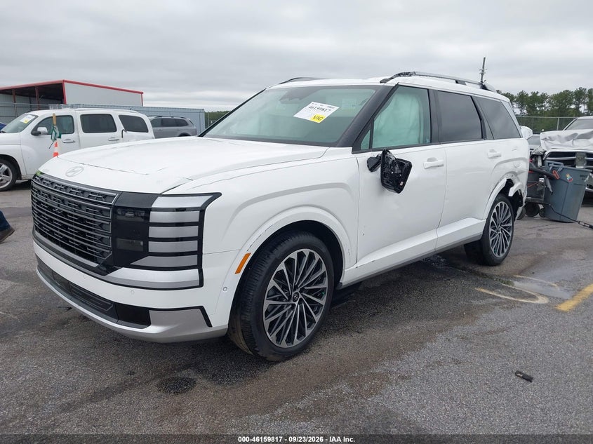 Vin: km8rm5s20tu072090, lot: 46659616, hyundai palisade calligraphy 20262