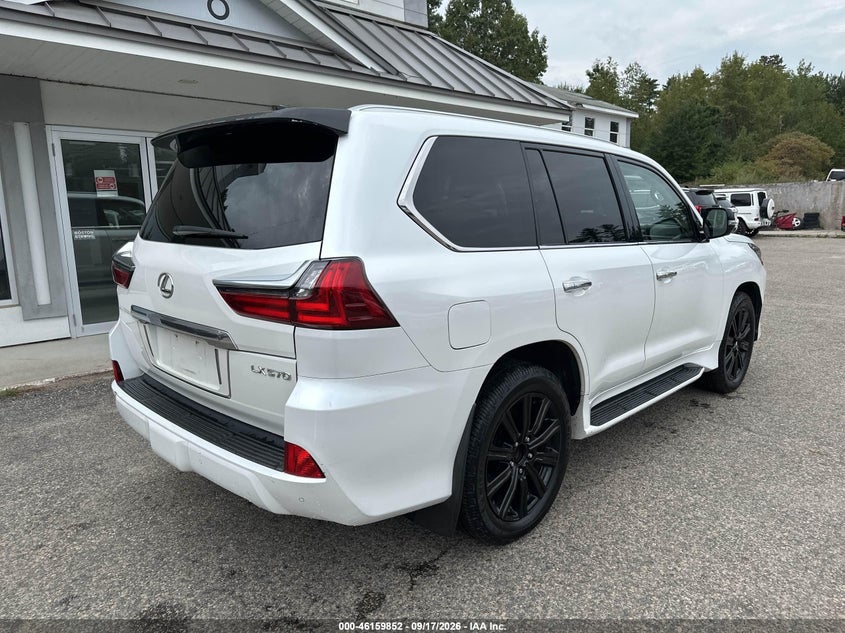 Vin: jtjhy7ax8j4256989, lot: 46659651, lexus lx 570 three-row 20184