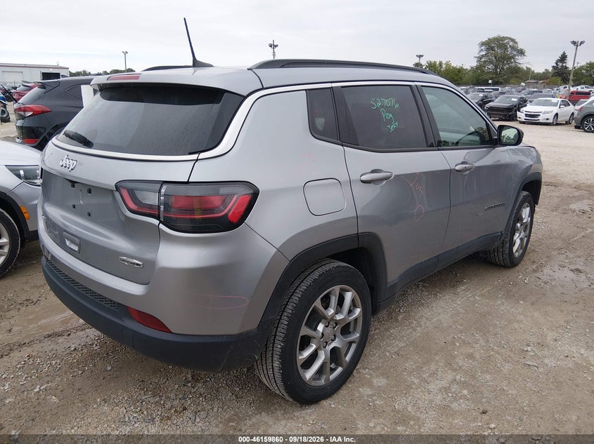 Vin: 3c4njdfbxnt109143, lot: 46659659, jeep compass latitude lux 4x4 20224