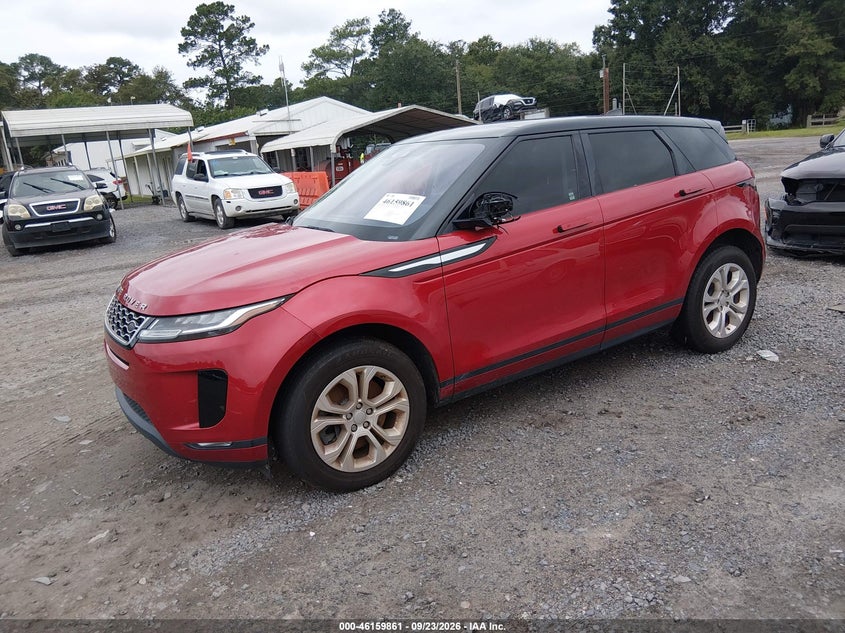 Vin: salzj2fx5lh053151, lot: 46659660, land rover range rover evoque s 20202