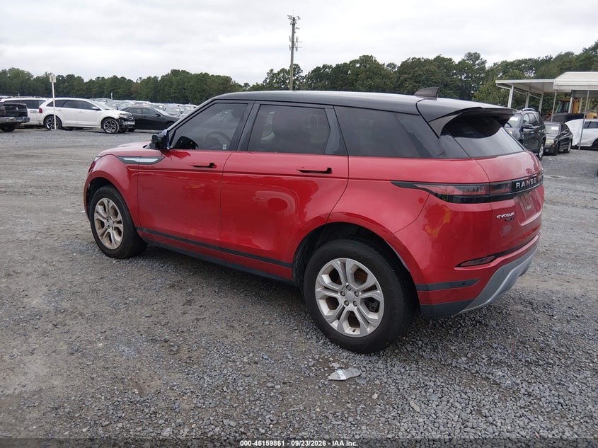 Vin: salzj2fx5lh053151, lot: 46659660, land rover range rover evoque s 20203