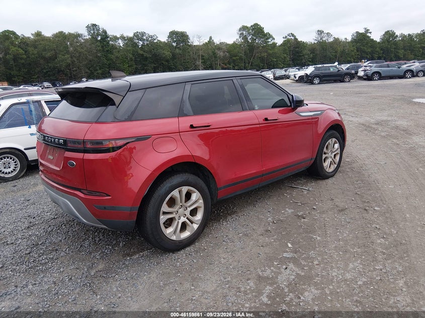 Vin: salzj2fx5lh053151, lot: 46659660, land rover range rover evoque s 20204