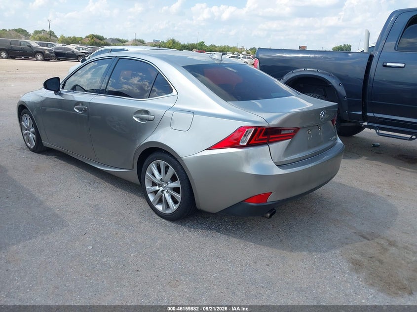 LEXUS IS 200T 2016 VIN JTHBA1D24G5033425