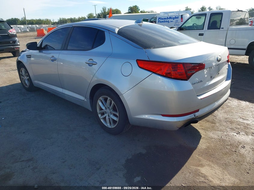 Vin: knagm4a73d5440659, lot: 46659687, kia optima lx 20133