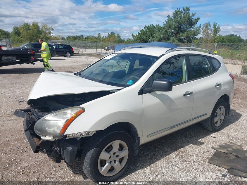 Vin: jn8as5mtxew607659, lot: 46659705, nissan rogue select s 20142