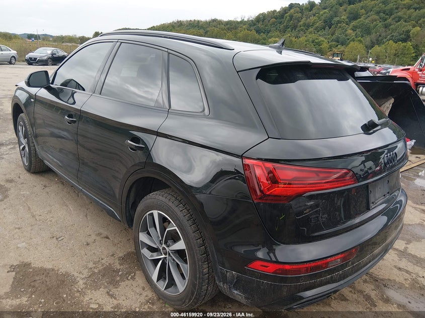 Vin: wa1gaafy9r2113326, lot: 46659719, audi q5 premium 45 tfsi s line quattro 20243