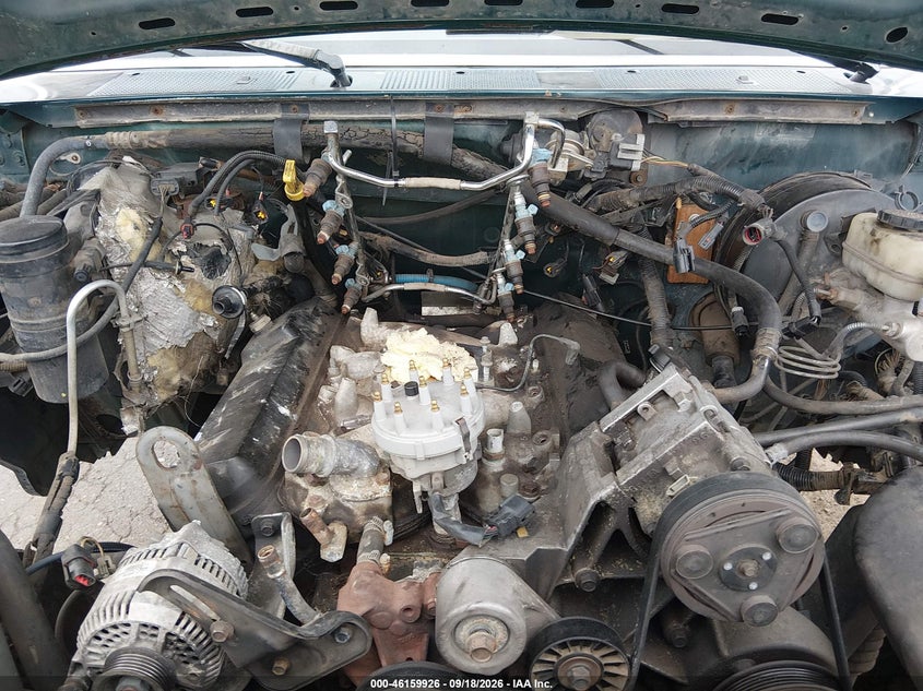 FORD F250 1996 VIN 1FTHX26G7TEA26696
