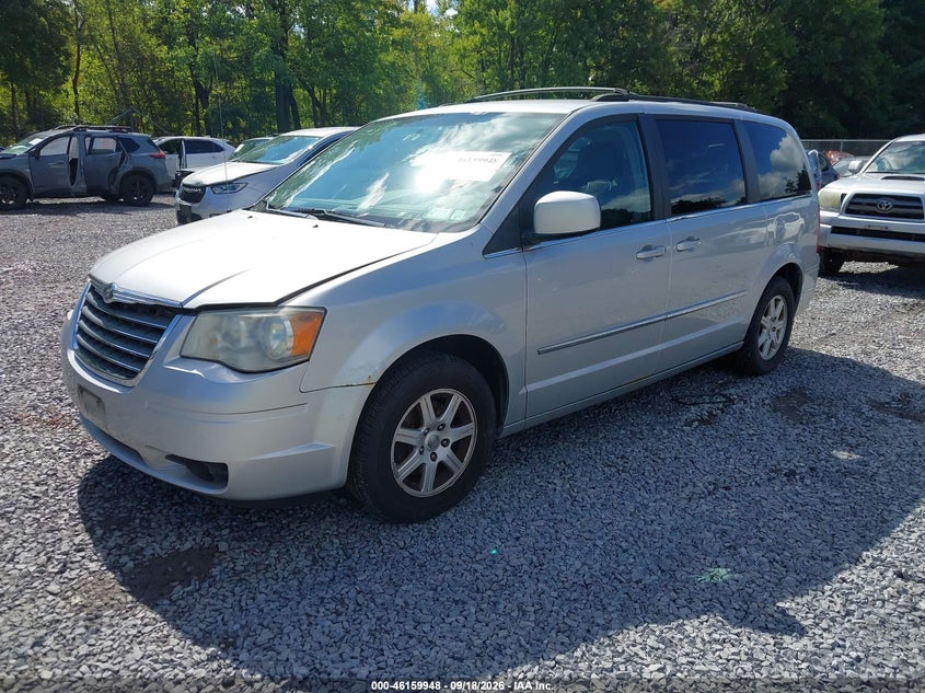 Vin: 2a4rr5d1xar468199, lot: 46659747, chrysler town & country touring 20102