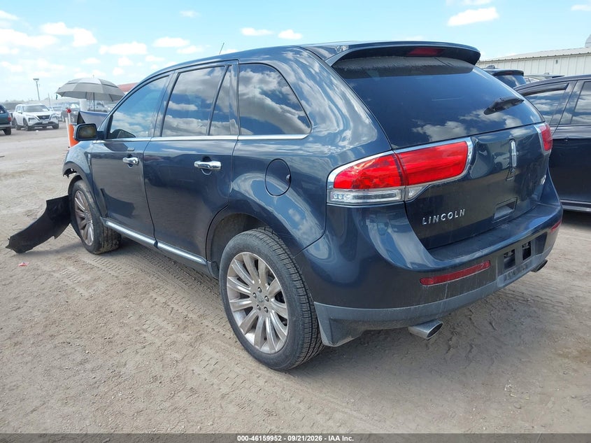 Vin: 2lmdj6jk9dbl29611, lot: 46659751, lincoln mkx 20133