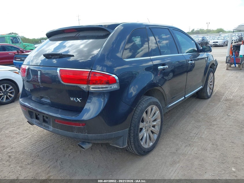 Vin: 2lmdj6jk9dbl29611, lot: 46659751, lincoln mkx 20134