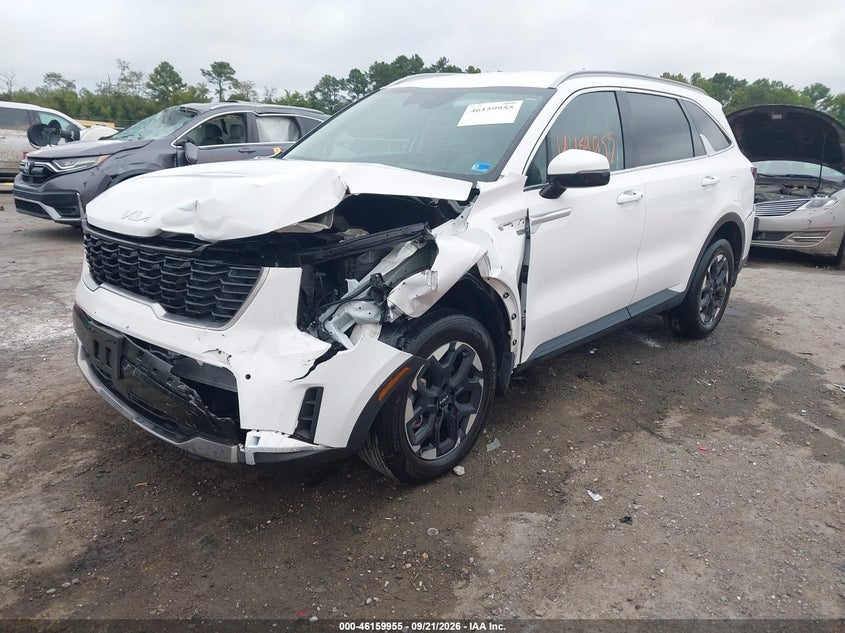 Vin: 5xyrldjc6sg394888, lot: 46659754, kia sorento s 20252