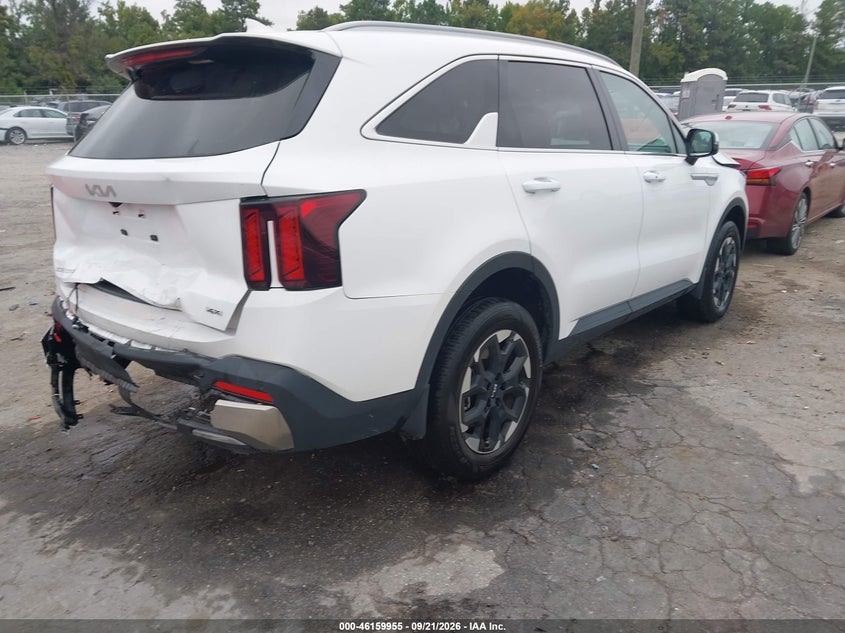 Vin: 5xyrldjc6sg394888, lot: 46659754, kia sorento s 20254