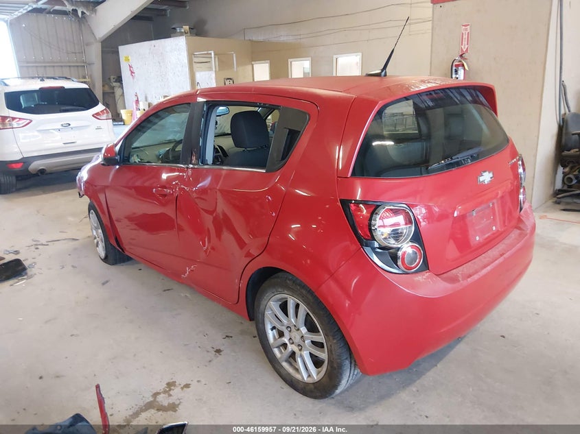 CHEVROLET SONIC 2012 VIN 1G1JC6SH0C4122705