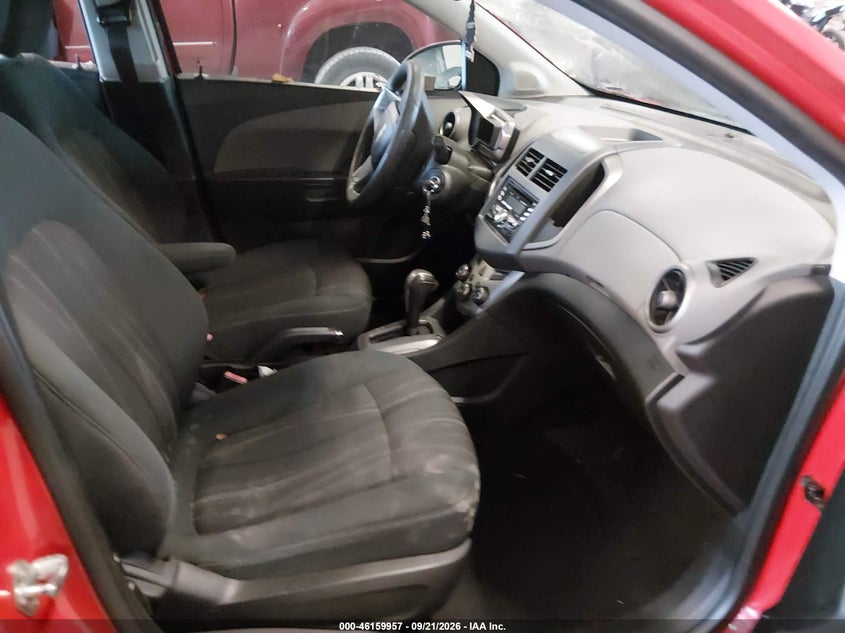 CHEVROLET SONIC 2012 VIN 1G1JC6SH0C4122705