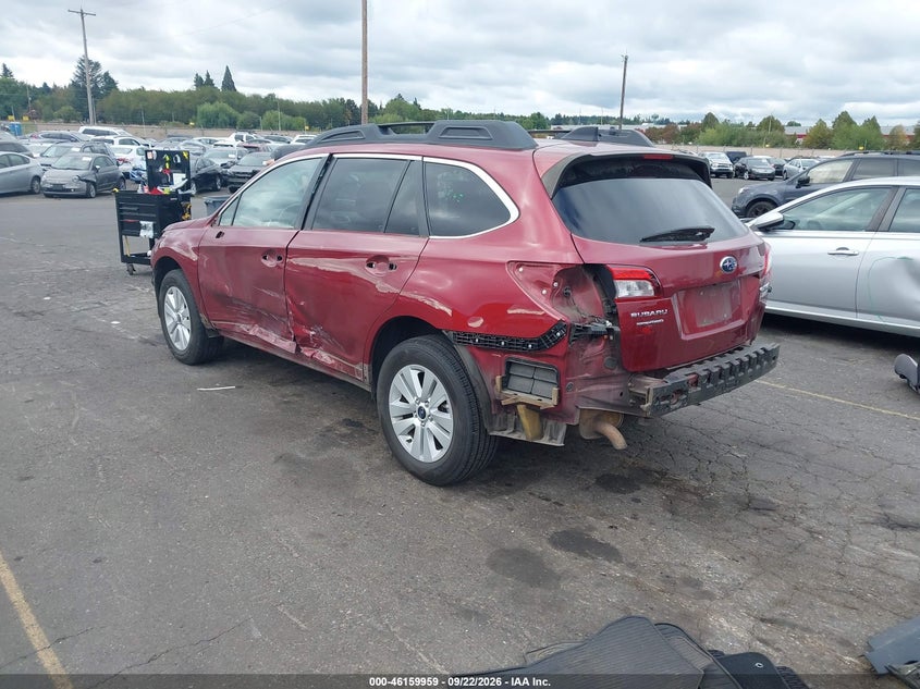 Vin: 4s4bsacc1g3219889, lot: 46659758, subaru outback 2.5i premium 20163