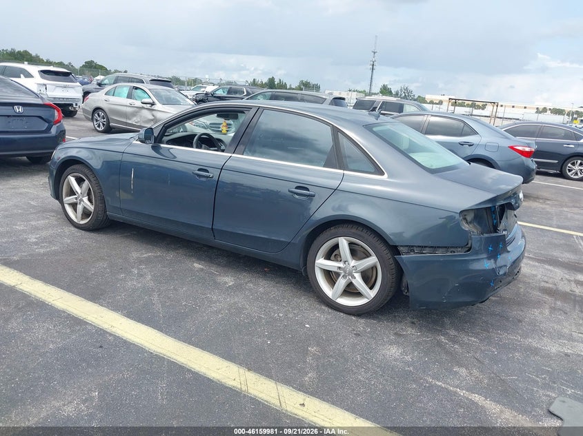 Vin: wauffafl7bn034889, lot: 46659780, audi a4 2.0t premium 20113