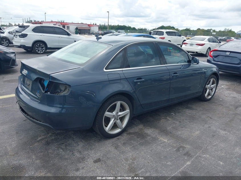 Vin: wauffafl7bn034889, lot: 46659780, audi a4 2.0t premium 20114