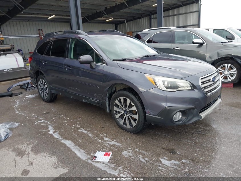 Vin: 4s4bsbjc4g3256721, lot: 46659797, subaru outback 2.5i limited 2016 img_1