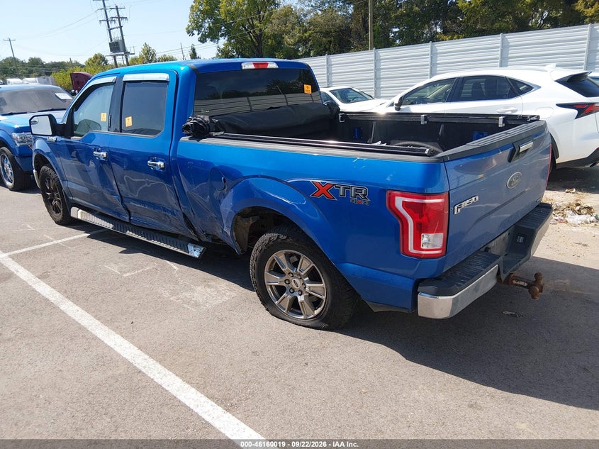 Vin: 1ftfw1efxffb73302, lot: 46659818, ford f-150 xlt 20153