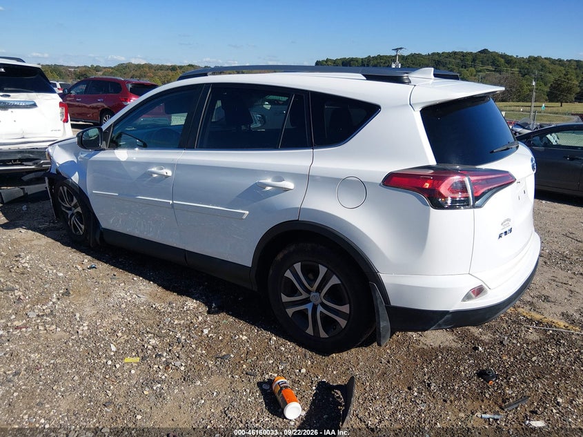 Vin: 2t3bfrev1hw571391, lot: 46659832, toyota rav4 le 20173