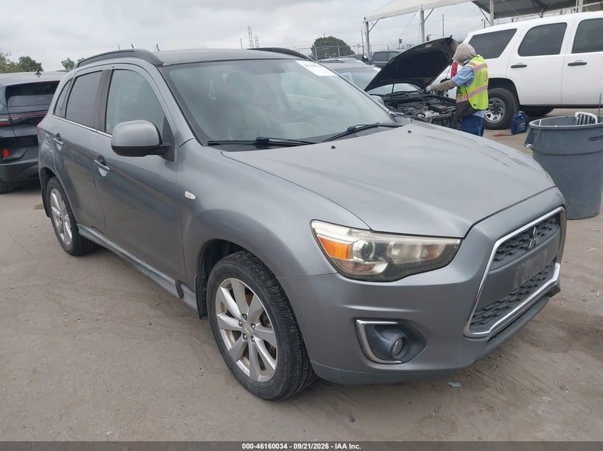 Vin: 4a4ap4au6ee012133, lot: 46659833, mitsubishi outlander sport se 2014 img_1